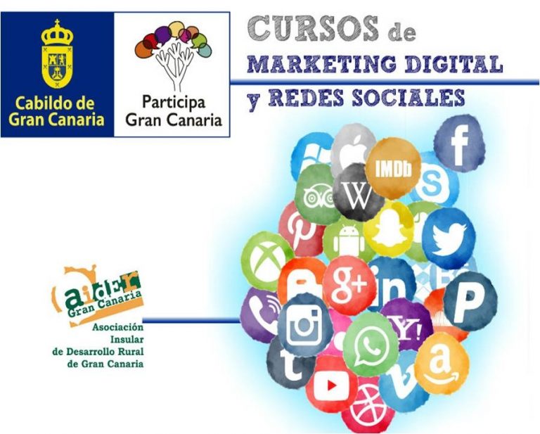 Cartel de los Cursos de MD y RS